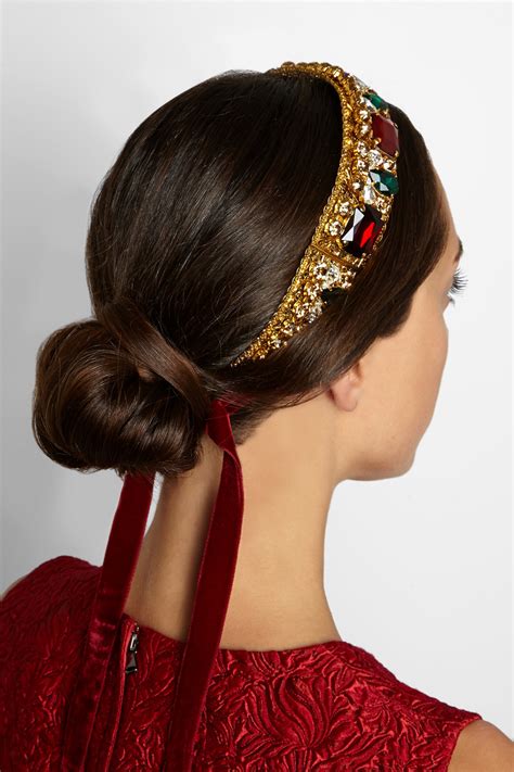 dolce gabbana spring 2014 hair|dolce and gabbana hair bands.